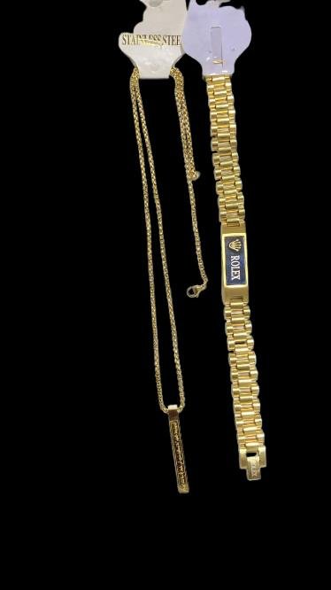 Pendant & Link Bracelet - Image 2