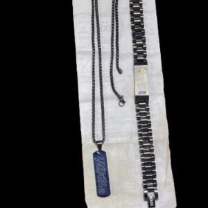 Elite Midnight Watch & Bracelet Combo