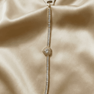 Sparkling Heart Tennis Bracelet